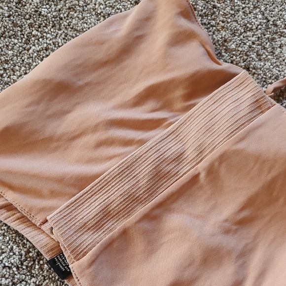 Forever 21 Pink Lace-Up Ribbed Crop Top - Picture 3 of 5